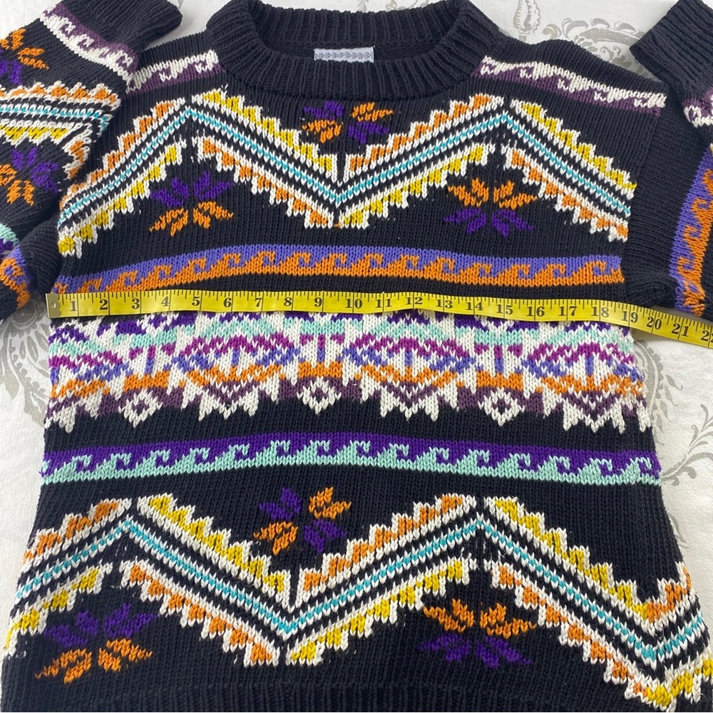 Nomadic Traders Aztec / southwestern Sweater 100% cotton - Picture 5 of 8